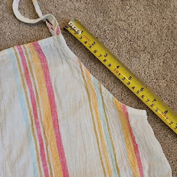 Rip Curl Women's Cotton Romper with Multicolor Stripes - Picture 8 of 13